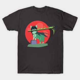 Grim Reaper Puppy T-Shirt